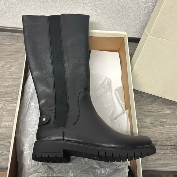 Style & Co Gwynn Lug-Sole Boots - Picture 2 of 6